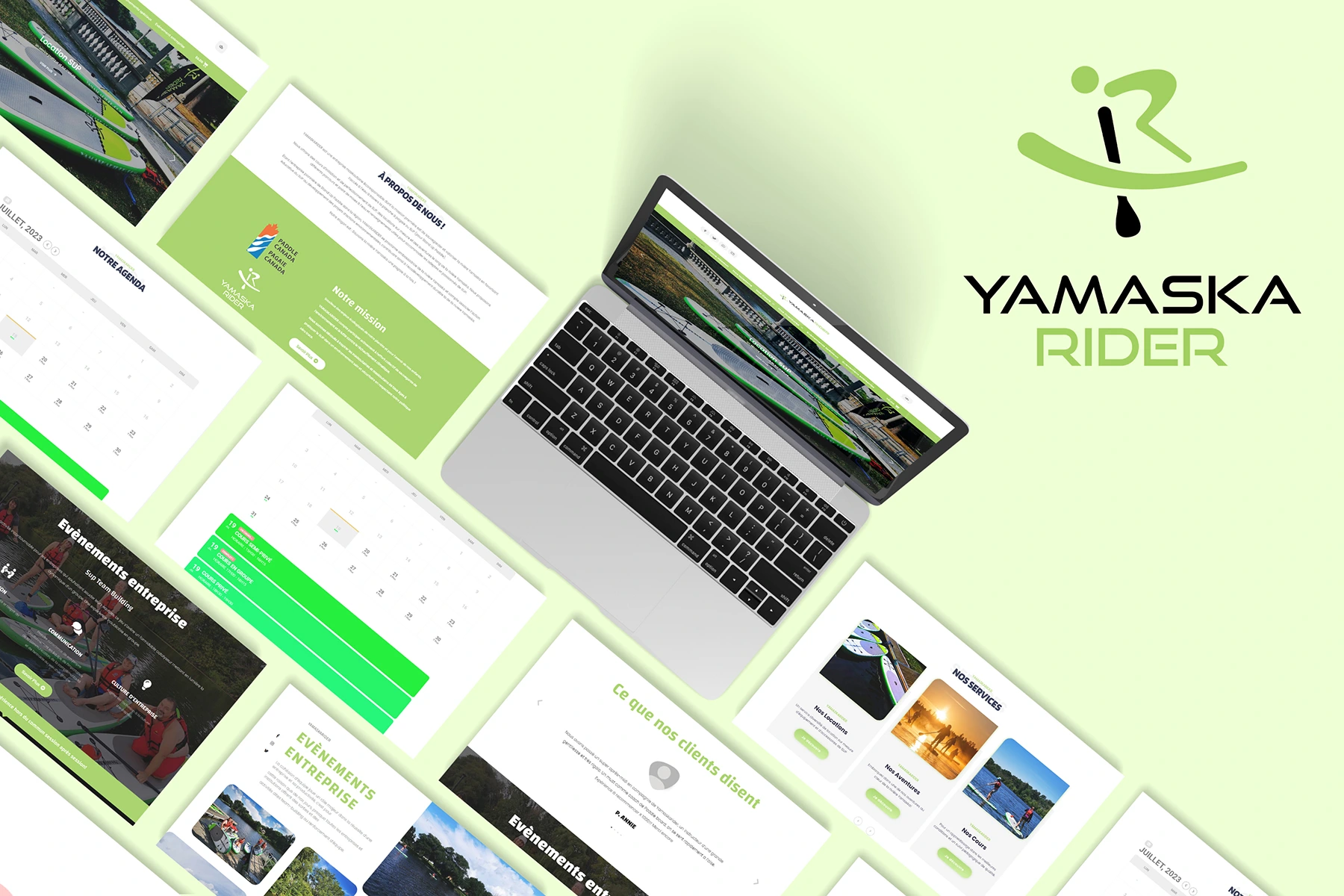 Yamaska Rider Web App